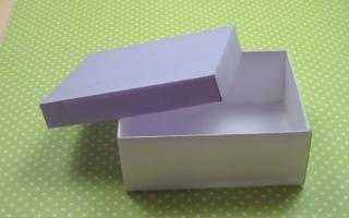 Круглая коробка своими руками из бумаги и картона с крышкой